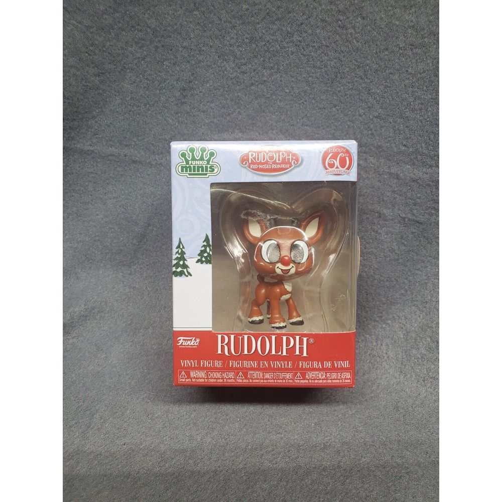 Funko Mini Rudolph The Red Nosed Reindeer 60th Anniversary‎ New In Box